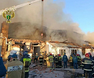 На пожаре в матрасном цеху погиб мужчина
